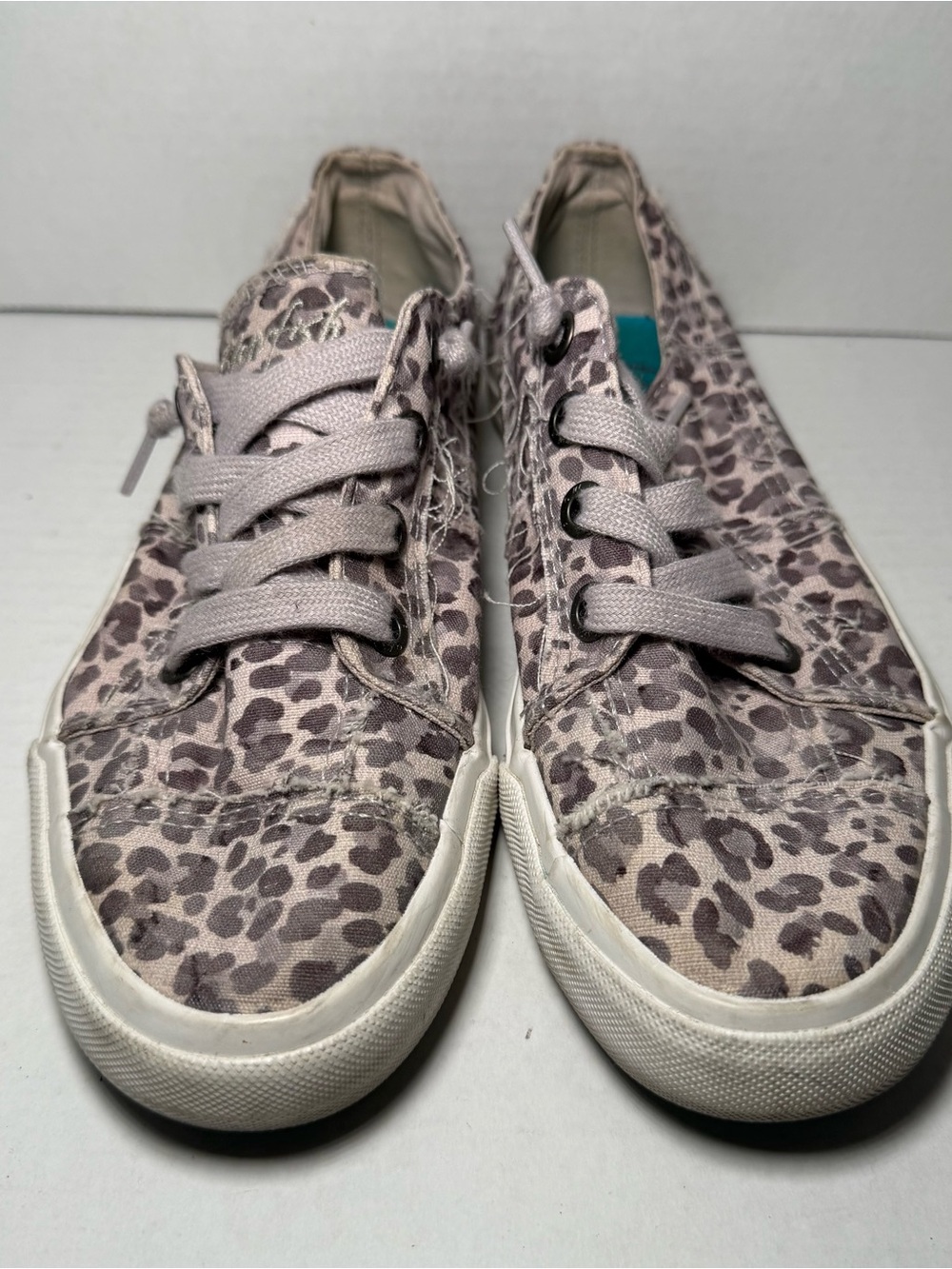 Blowfish Malibu Leopard Print Sneakers Women’s 7.5 - Picture 2 of 7